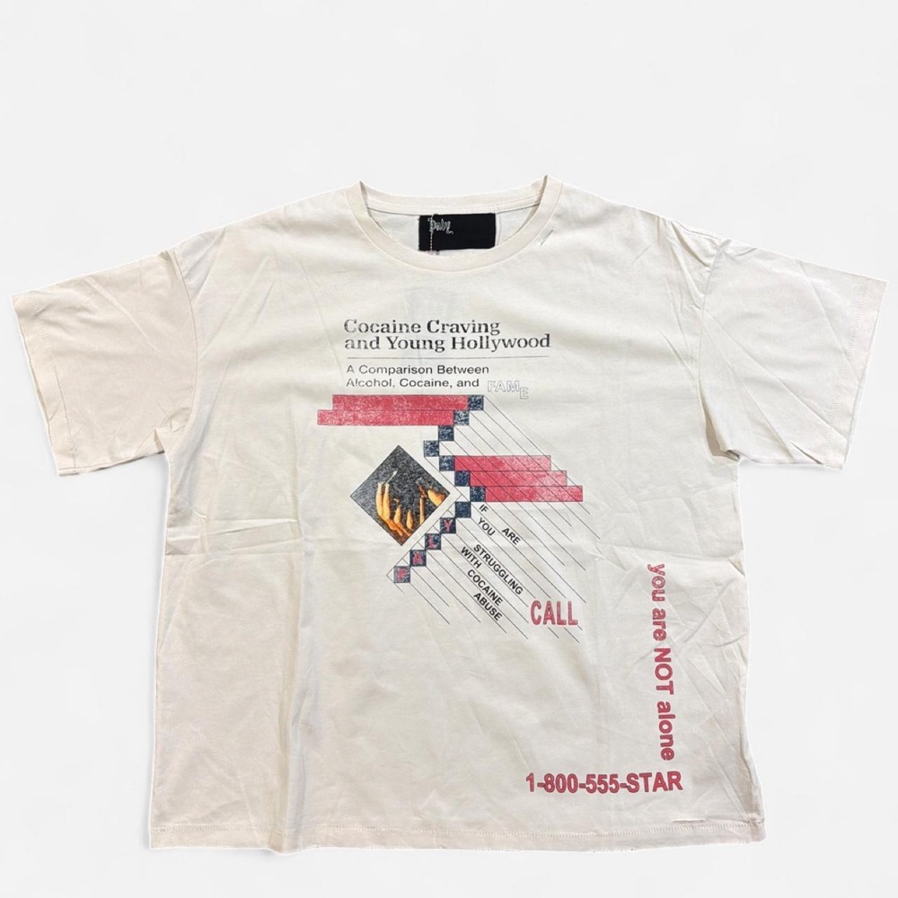 Paly Hollywood Cocaine Craving and Young Hollywood T Shirt * M